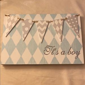 Hobby Lobby It’s A Boy Wooden Room Decor